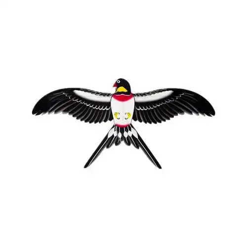 动态小燕子风筝扑翼小鸟沙燕迷你老鹰小孩钓鱼风筝