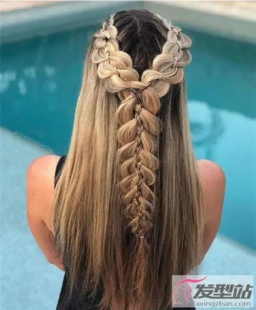 长发这样编更好看 花样编发美爆了