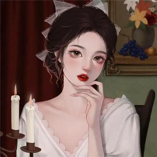 超有质感的手绘头像女 超火超好看超级惊艳的手绘头像女图片_女生动漫