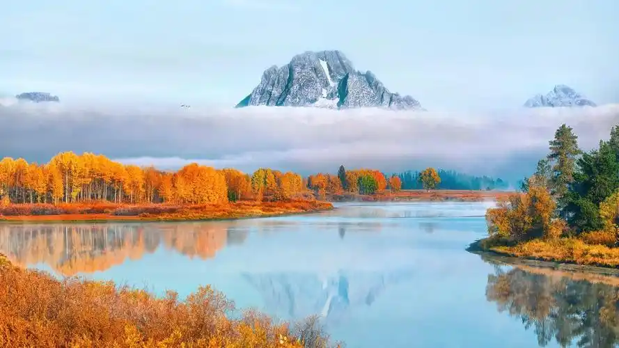 萧瑟秋日美景高清桌面壁纸