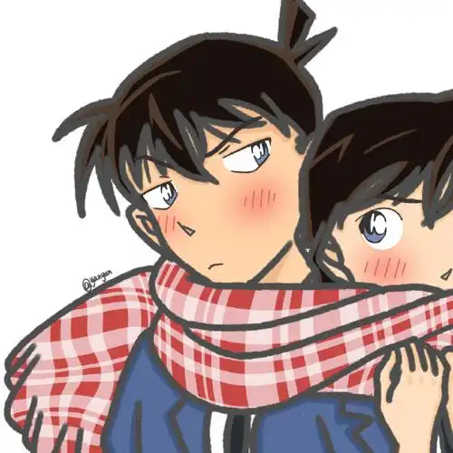 99新一小兰 情侣头像9778977897源:阔阔爱吃小汉堡#名