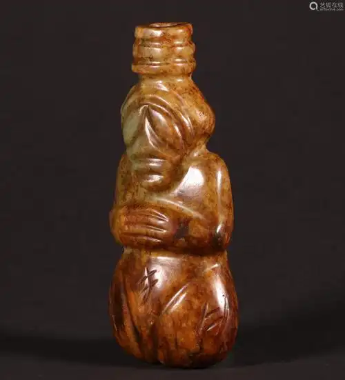 6868lot014968红山文化玉人