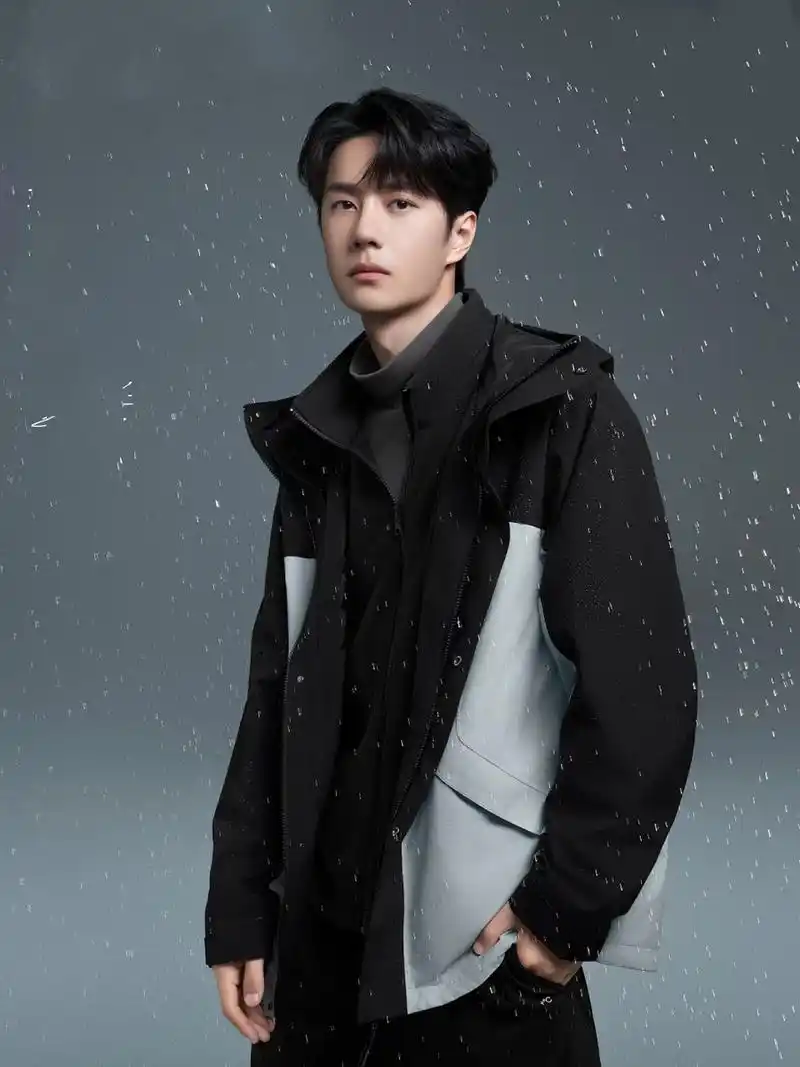 王一博# 秋天来了,王一博最新穿搭来了,蕉内全新防晒外套,轻松哪篌