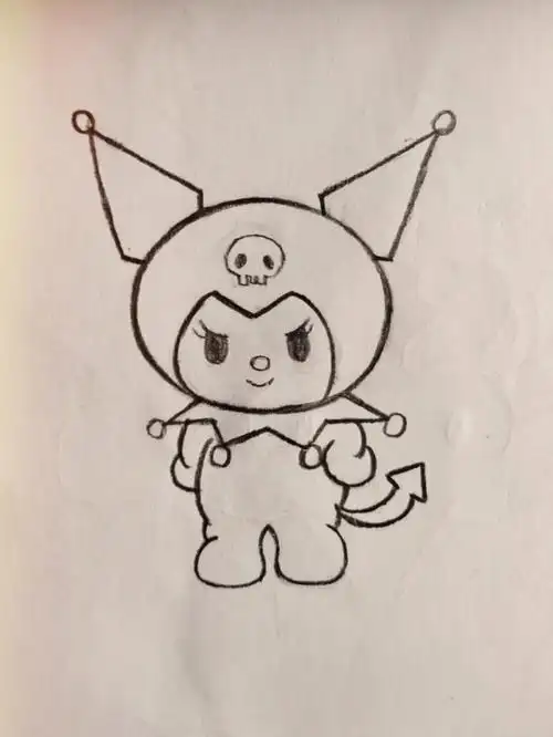 来个库存78可爱的库洛米大人#简笔画  #简笔画教程  #可爱  #画画