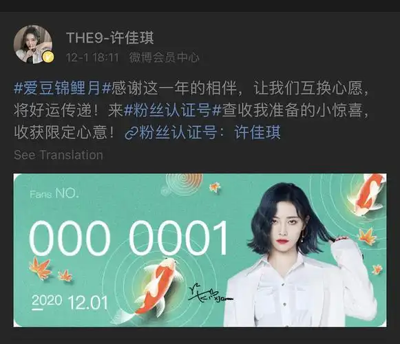 粉丝认证号 the9 汇总 20201201