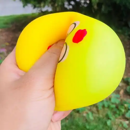 创意可爱捏捏发泄解压小鸡tpr无聊解闷减压发泄球玩具批发