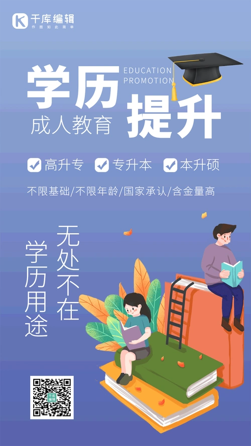 在线教育动态海报图片素材-在线教育动态海报模板在线设计制作-千库编