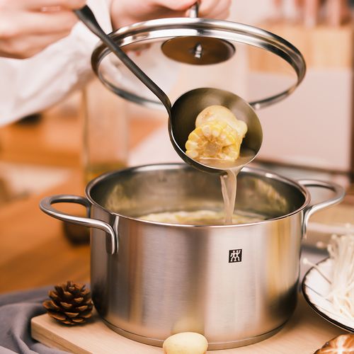 德国双立人炒锅不粘锅具套装7件套厨房不锈钢刀具平底锅不粘煎锅家用