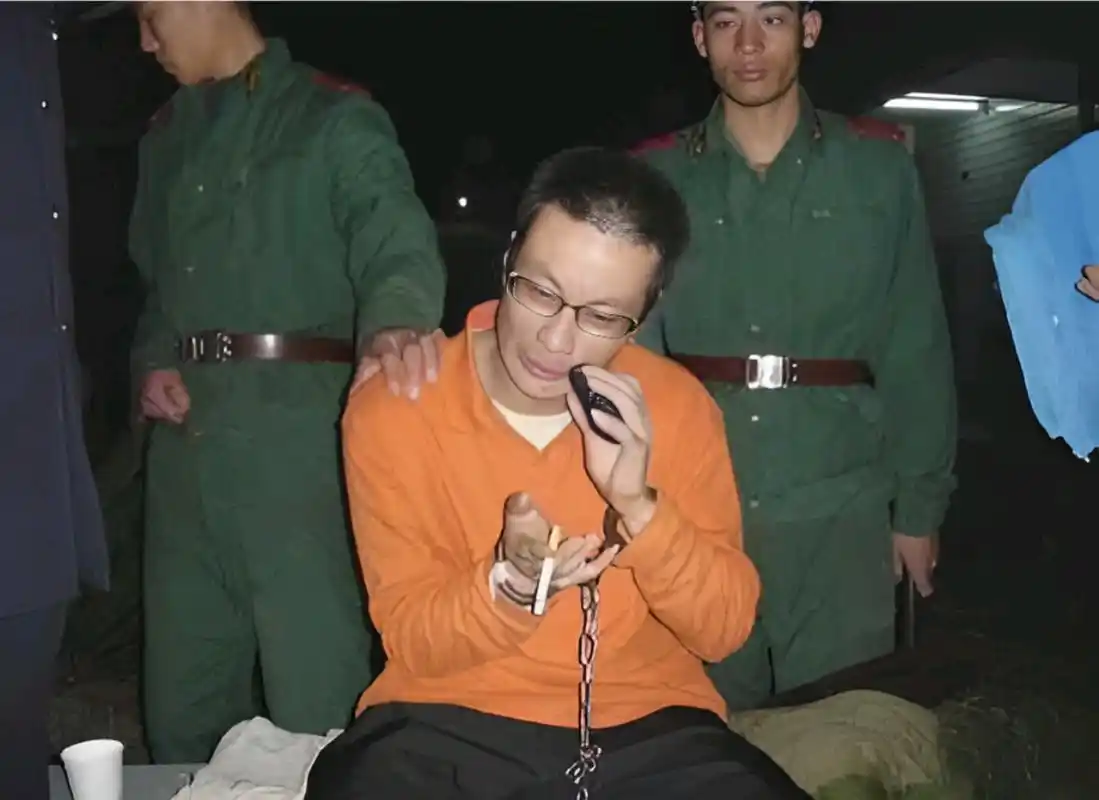 2005年,杀人犯蔡斌,将被押赴刑场执行死刑,此人在2004年分别在福建省