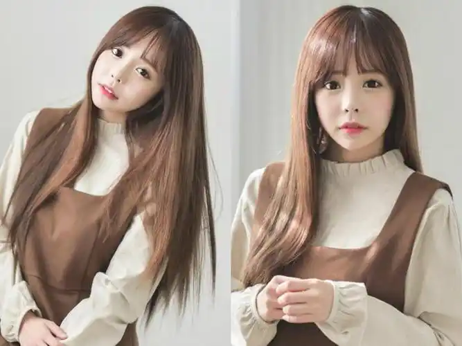 之后再给头发来个离子烫,你的秀发就能变得柔顺而飘逸了,而且看上去