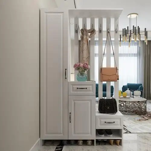 进玄关鞋柜厅柜简约现代闪电客客厅入隔断柜定制玄关柜