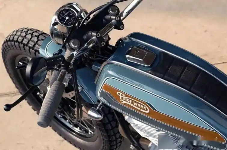 油箱复古改装之灵魂yamahasr150每日一车