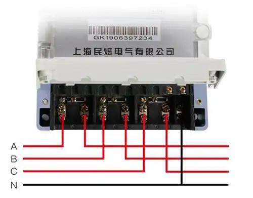 原创民熔三相四线电表接线详解专业电工看了这文章都说不错