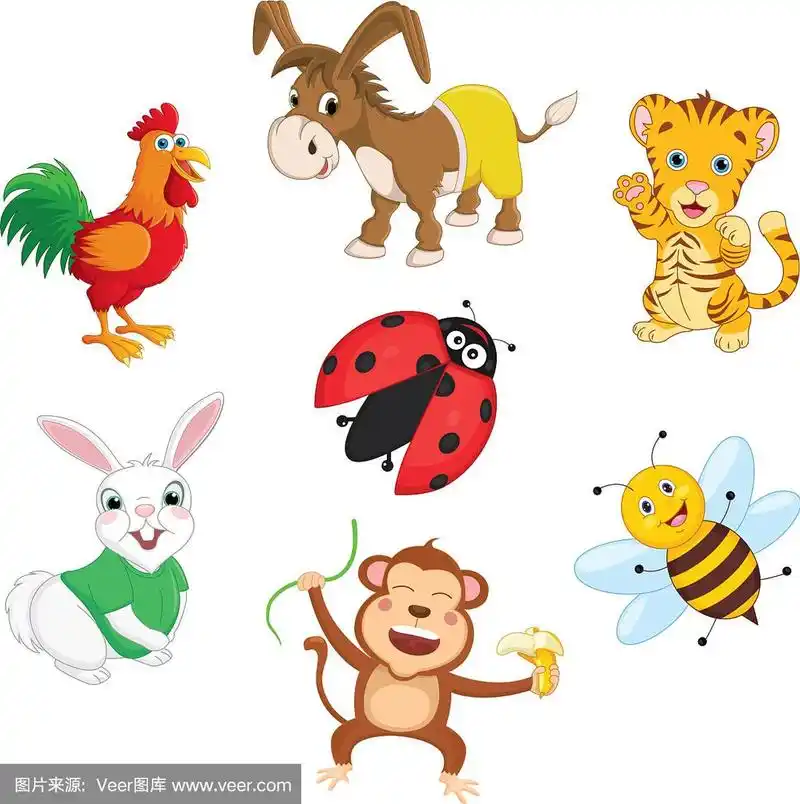 卡通动物