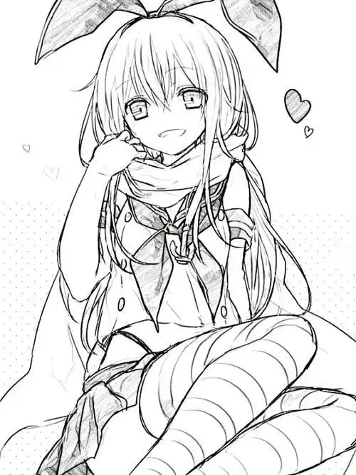 壁纸 插画 头像 可爱 唯美 二动漫 简笔画 卡通 漫画 手绘 头像 线稿