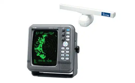 艾可慕icom航海导航雷达 全新mr-1200t3船用雷达 6kw 72海里-首商网
