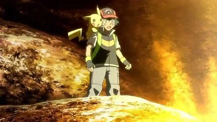 宠物小精灵阿尔宙斯终于苏醒小智陷入险境多亏阿尔宙斯出手相救