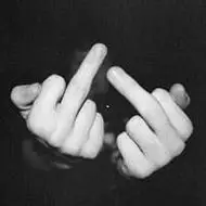 帅气男生竖中指头像高清霸气的男生竖中指头像图片