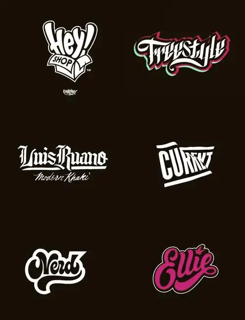 97炫酷潮流英文字体设计大赏99