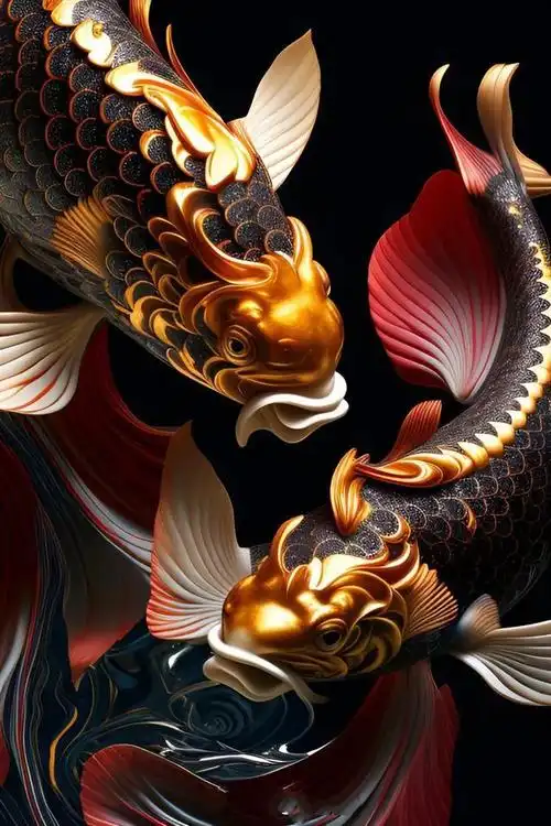 壁纸|锦鲤附体系列_网易订阅