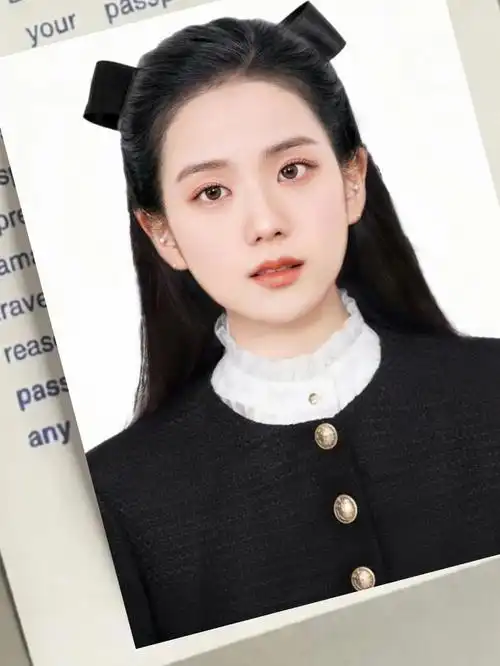 女明星证件照金智秀