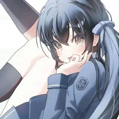 女生头像高级质感干净动漫