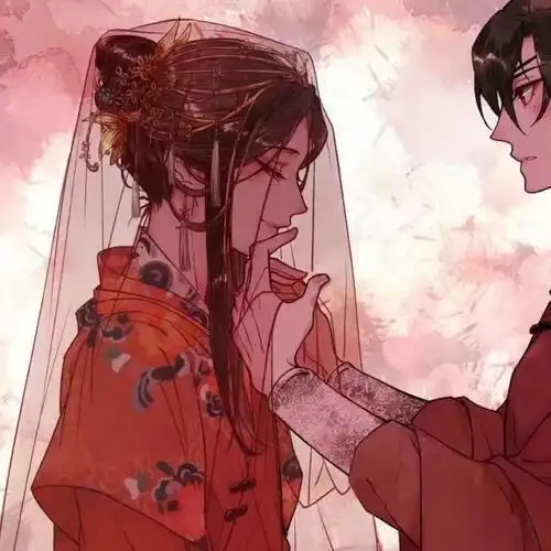 古风情侣头像 唯美 水墨 意境(古风情头水墨画一对高清)