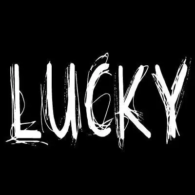 带有lucky字样的图片