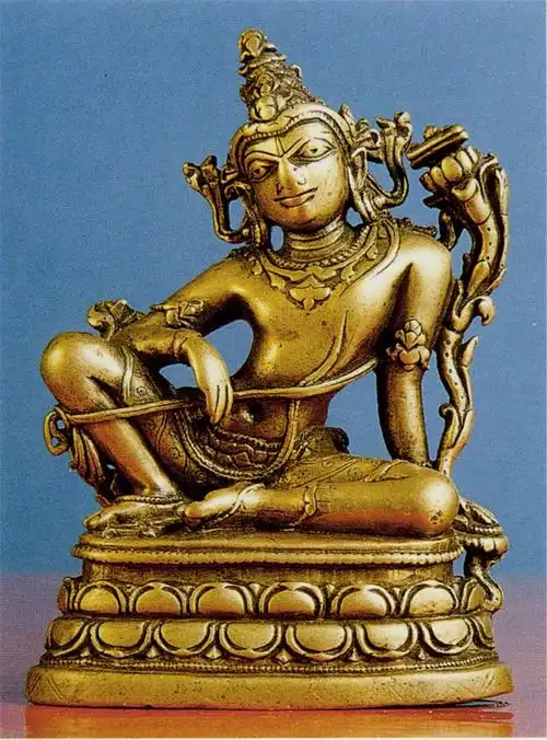 印度帕拉时期的文殊菩萨造像