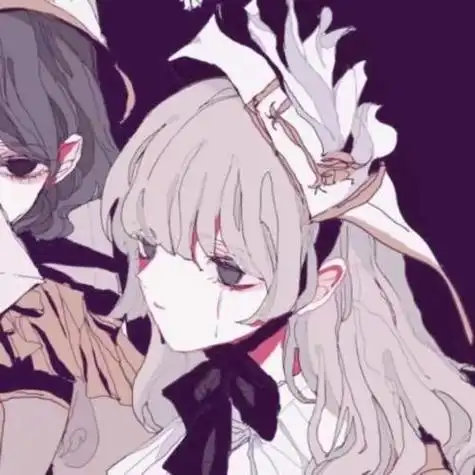 闺蜜头像闺蜜头像丧系动漫