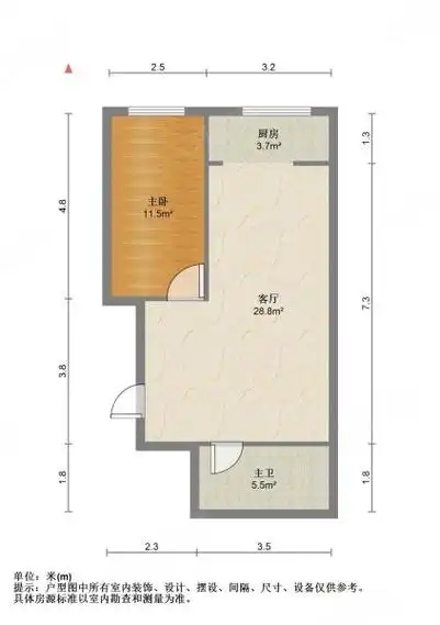 晋阳街品阳路口小户型一室一厅房东诚心出售