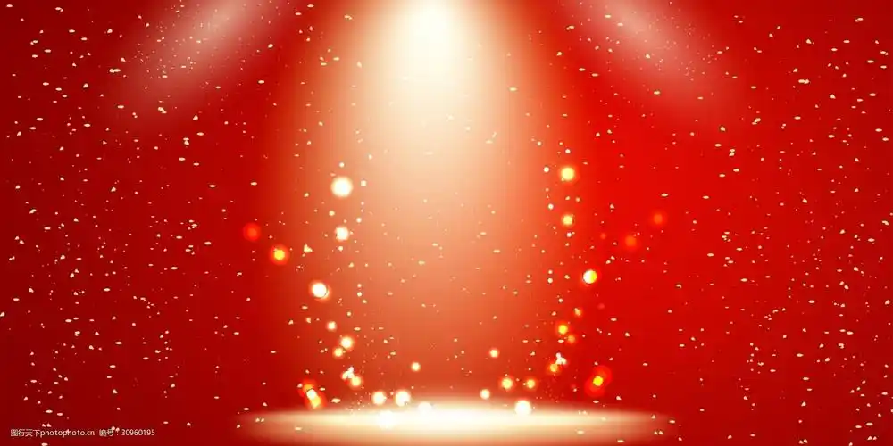 红色2019新年展板背景素材图片-图行天下图库