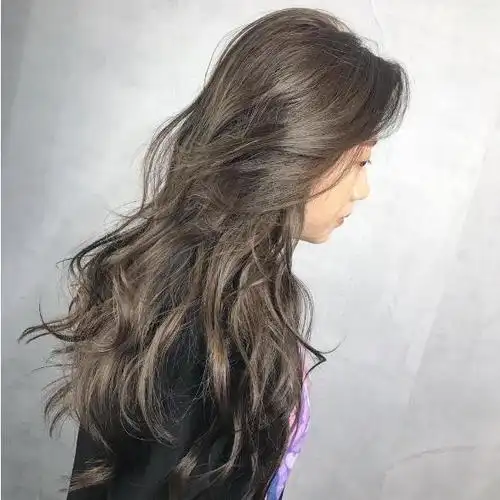 韩式发根烫效果图片一个可以让细软头发蓬松有型的烫发