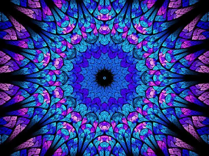 蓝紫色撞色背景