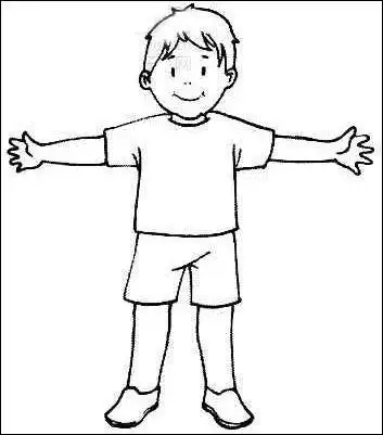 笔画步骤动漫简笔画站着的女孩站立简笔画站立的男孩简笔画男孩简笔画