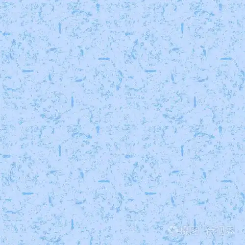 抽象的垃圾背景浅蓝色.无缝模式.