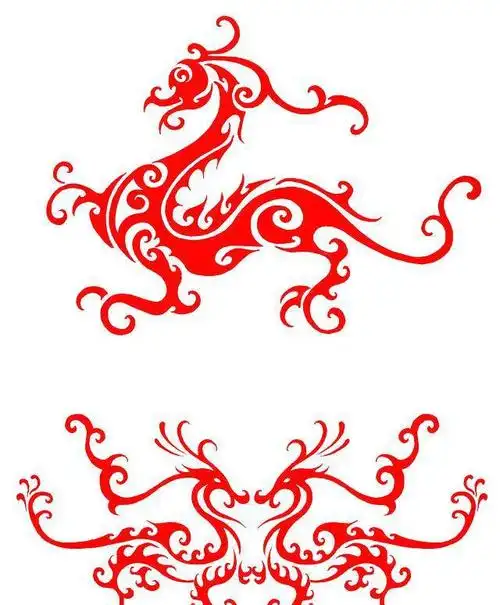 中国图腾(第二辑)吉祥纹饰龙虎凤图案