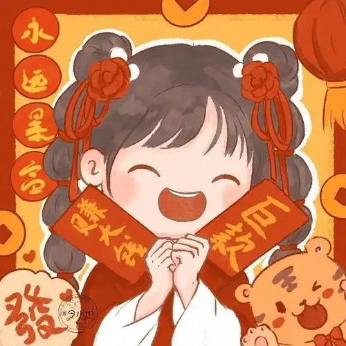 跨年头像虎虎生威