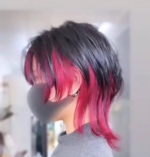 女发不论怎么剪,最好试试狼尾鲻鱼头,个性时尚超高回头率_发型_造型