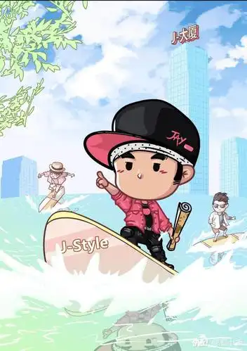 周杰伦二次元形象亮相快看漫画,7000人加入社区衍生创作|二次元