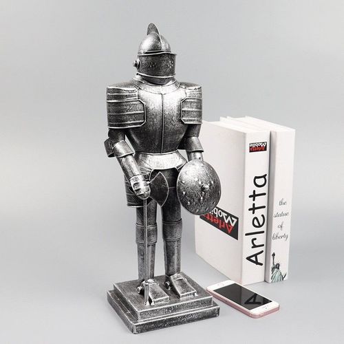 复古中世纪罗马士兵模型铁皮手工艺品家居收藏品橱窗柜装饰品摆件