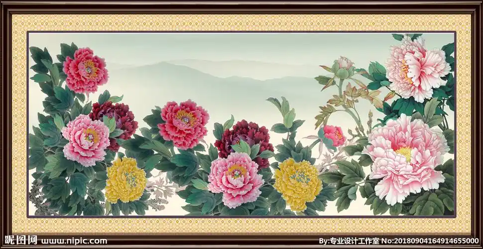 花开富贵 牡丹图片