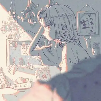 林谙野/动漫ins精美动漫小众女头_卡通动漫头像_我要个性网