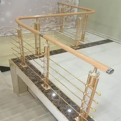 楼梯扶手护栏栏杆别墅室内简约现代不锈钢围栏闪电客铝合金北欧家用