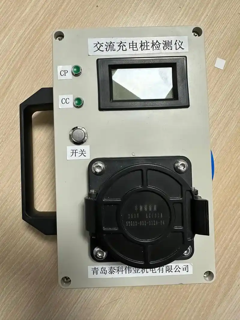 交流充电桩检测仪.图片为样机.检测仪尺寸200×120×75 - 抖音