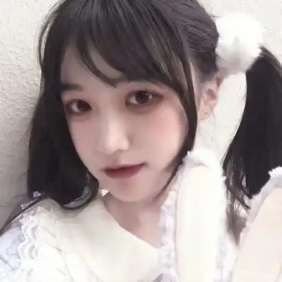 可爱女生双马尾真人萝莉头像