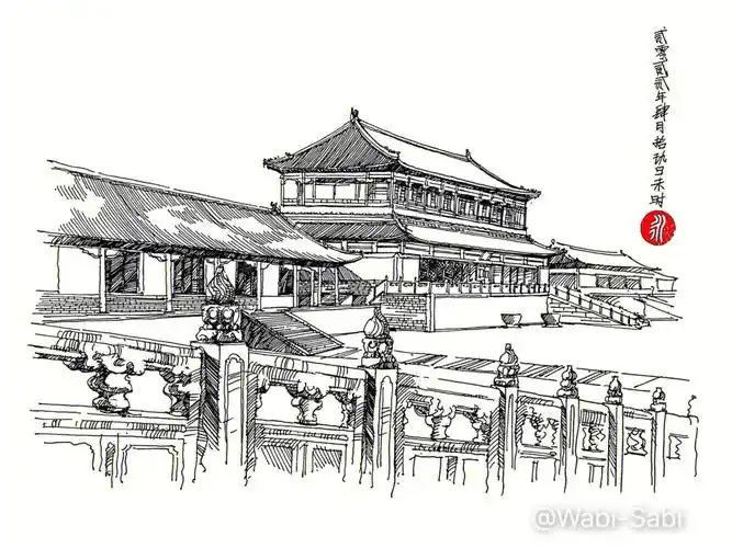 故宫手绘第29篇