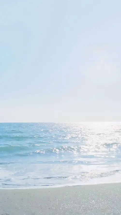 简约清新蓝色手机壁纸图片-唯美-手机壁纸下载-美桌网