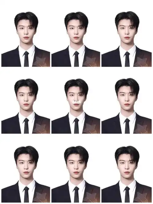 范丞丞证件照也太帅了叭