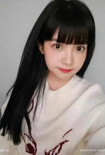 赖美云新发型俏丽自拍照图片1518